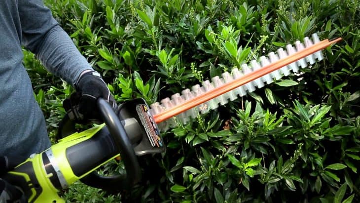 ryobi electric hedge trimmer review