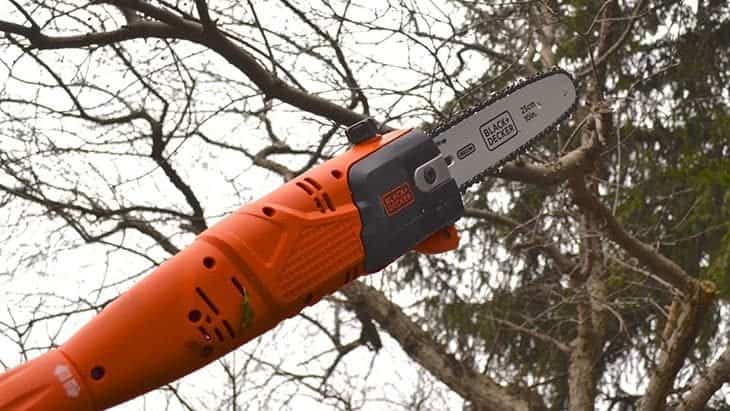 black and decker pole chainsaw review