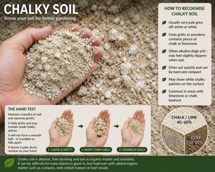 chalky soil