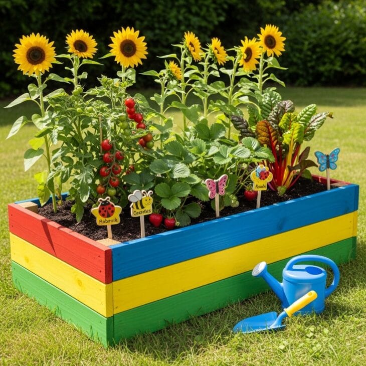 Children's First Vegetable Bed