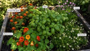 companion plants for basil