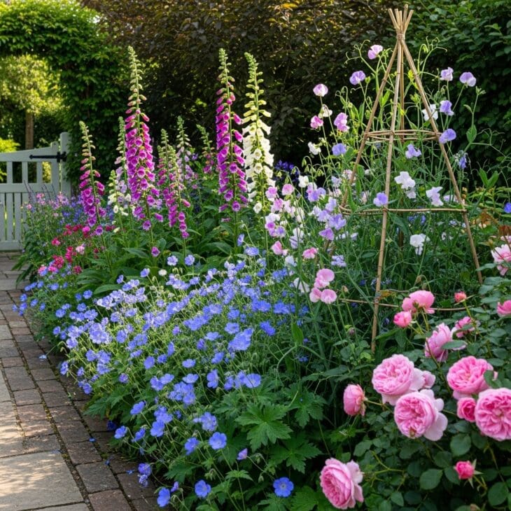 Cottage-Style Front Border
