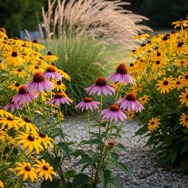 Echinacea and Black-Eyed Susan Prairie Mix