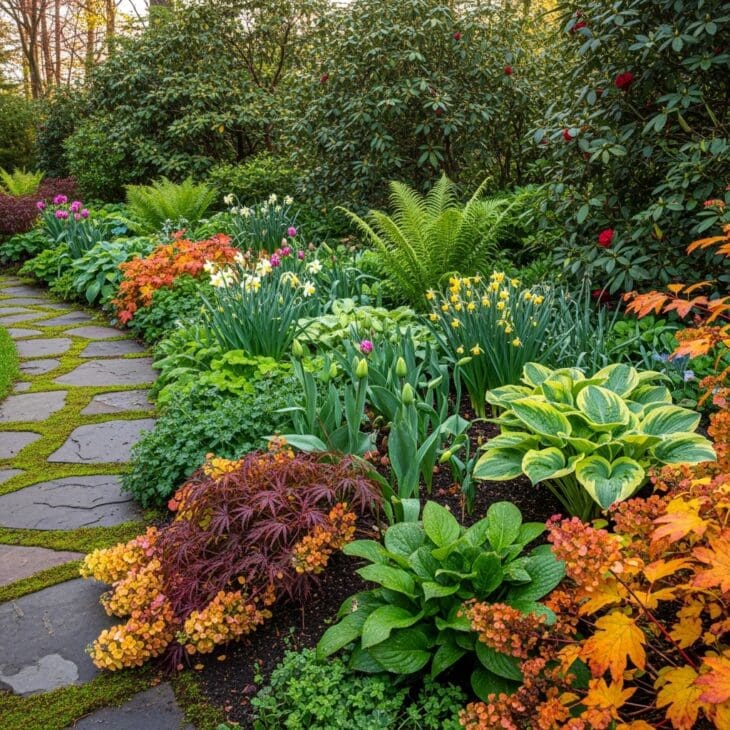 A Four-Season Shade Garden Plan