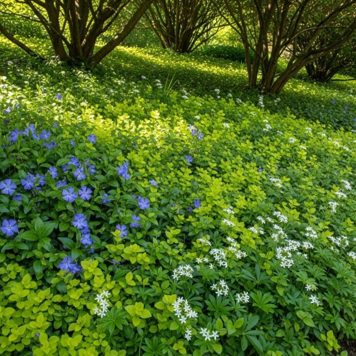A Weed-Smothering Ground-Cover Carpet