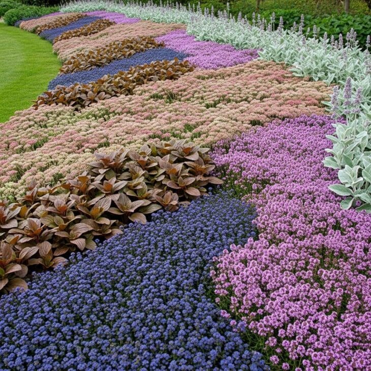 creeping ground cover border