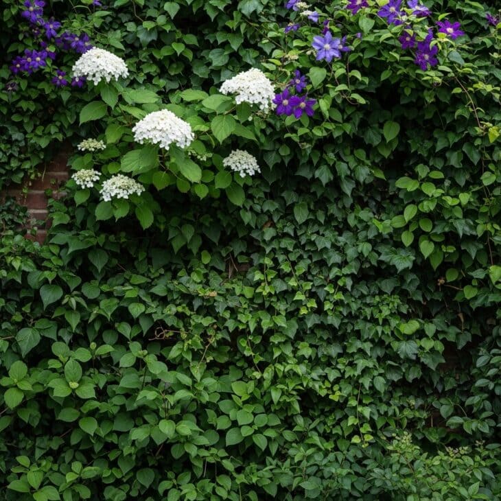 A North-Facing Wall Clothed in Climbers