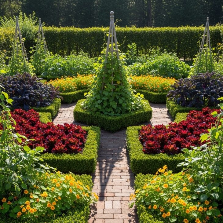 Potager Ornamental Kitchen Garden
