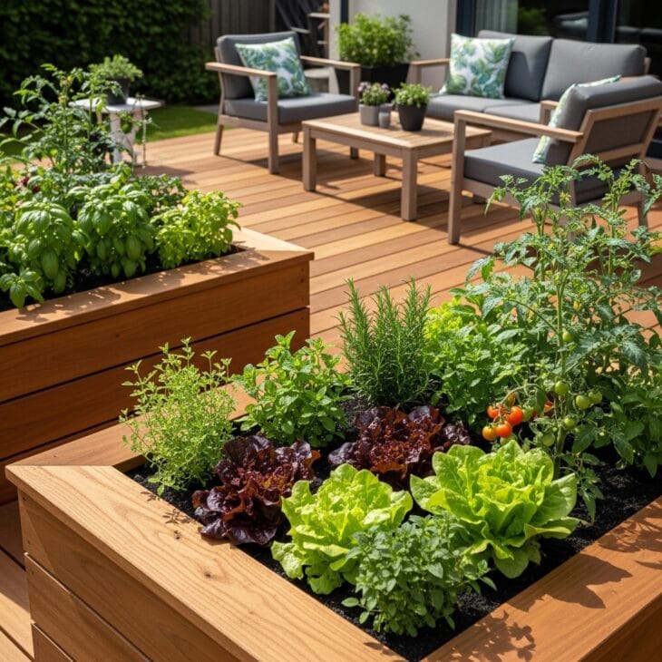Raised Beds on a Deck or Terrace