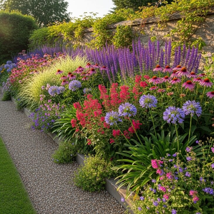 Raised Perennial Border