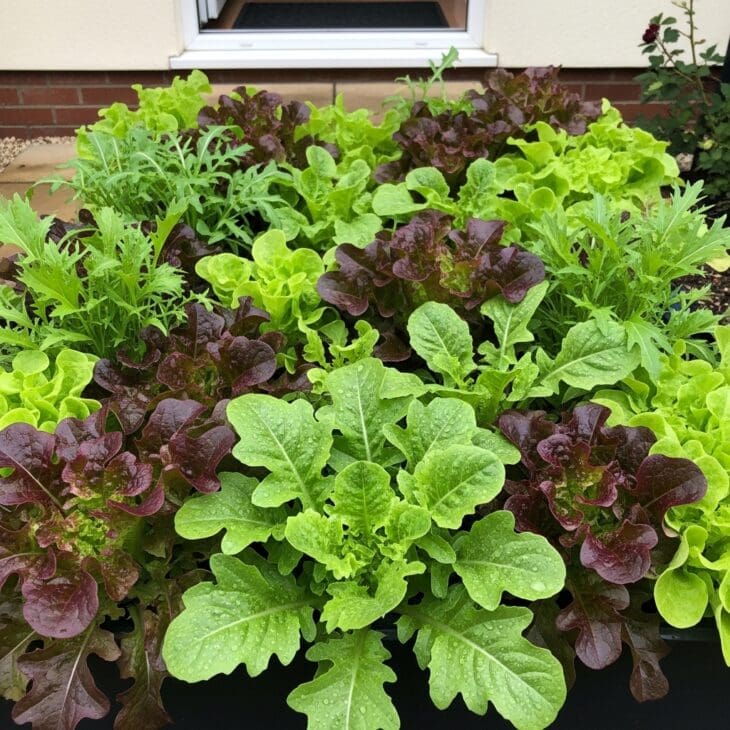 Raised Salad Garden