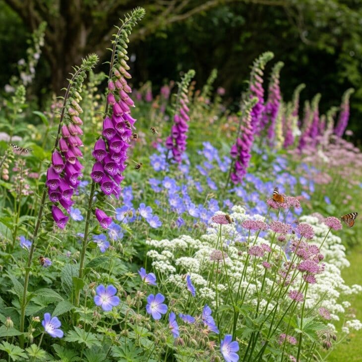 A Shade Pollinator Garden