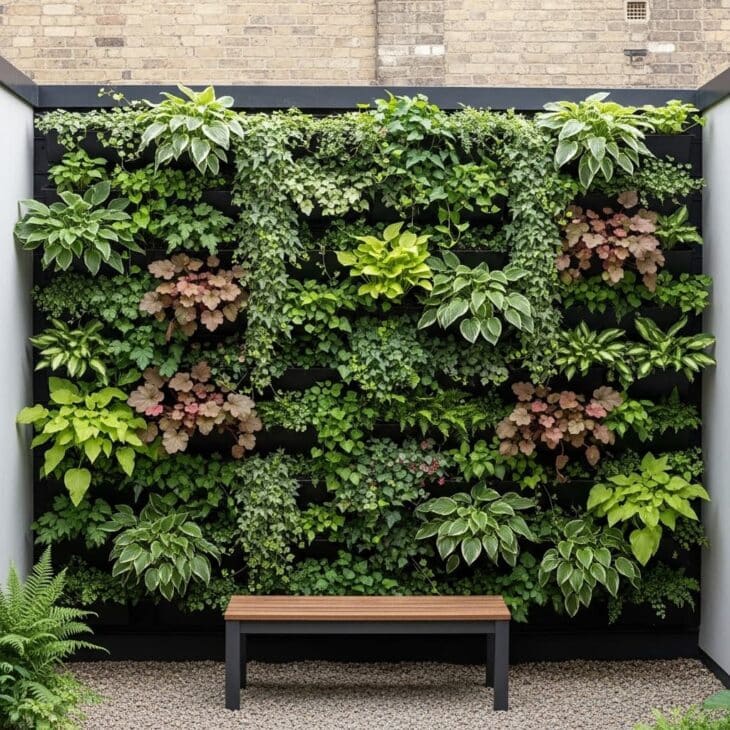 vertical living wall