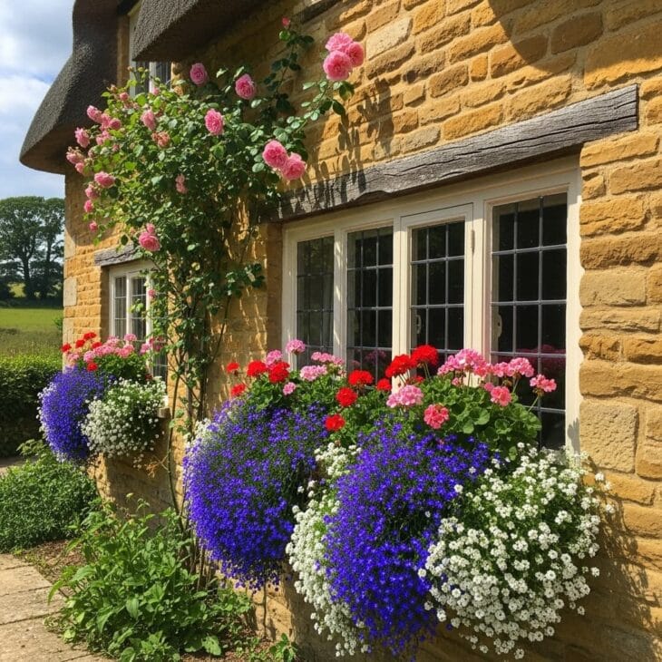 window box display
