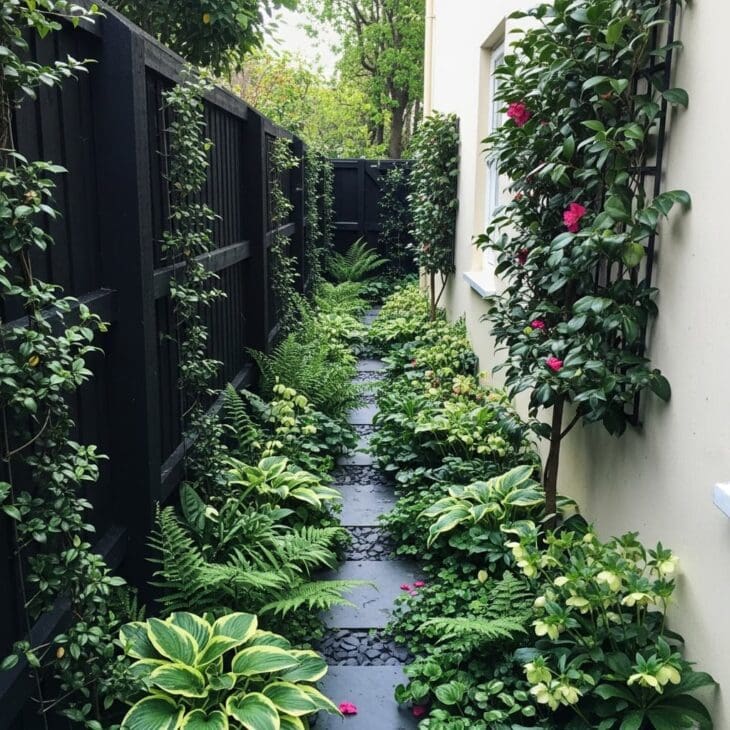 side passage garden