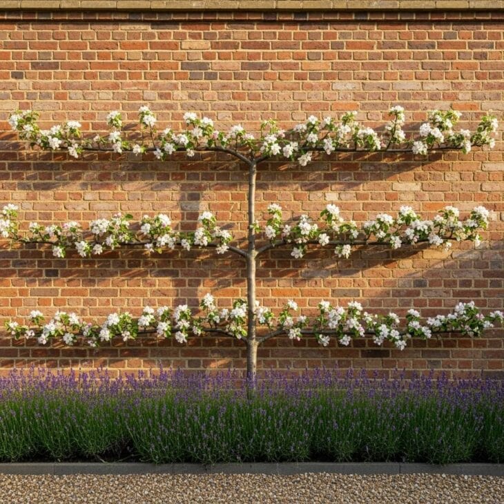 espalier fruit wall