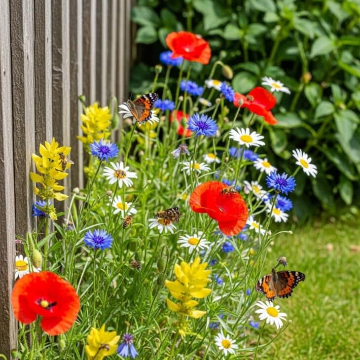micro wildflower patch