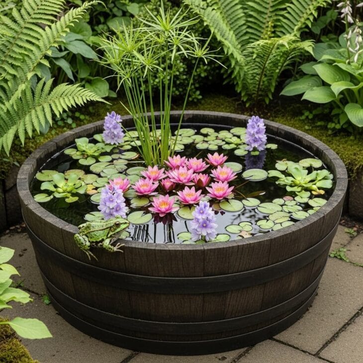 container pond