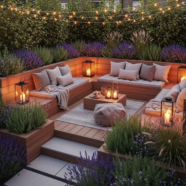 the garden room outdoor living space