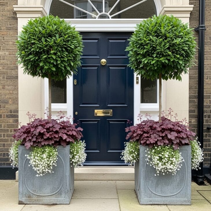 Statement Front Door Containers