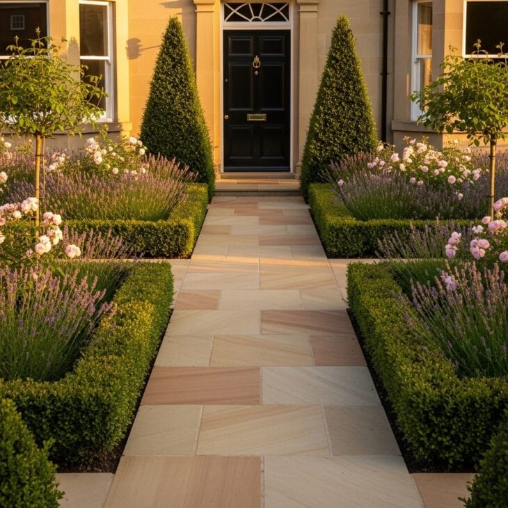 Symmetrical Box-Edged Border