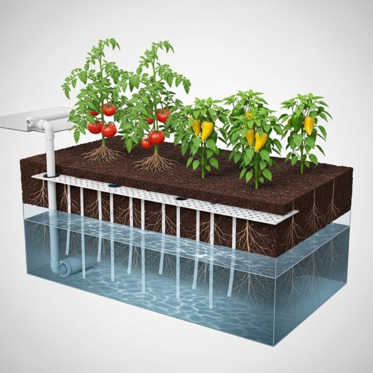 Wicking Raised Bed