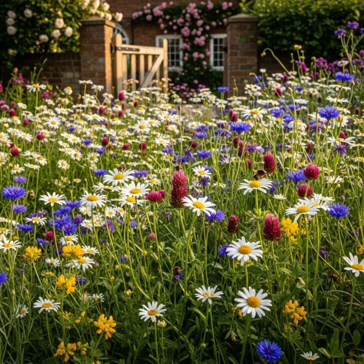 Wildflower Lawn Replacement
