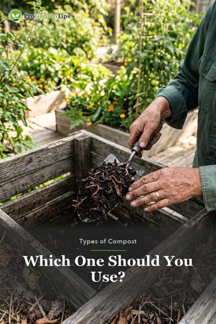 types of compost pin